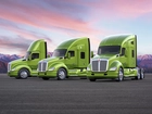 Zielone, Ciągniki, Ciężarówki, Kenworth T680