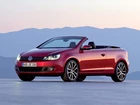 Czerwony, Volkswagen Golf, Cabrio