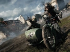 Gra, Battlefield 1, Motocykl, Ruiny, Żołnierze