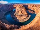 Park Narodowy Glen Canyon, Kanion, Rzeka Kolorado, Zakole, Meander, Horseshoe Bend, Ska?y, Arizona, Stany Zjednoczone