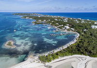 Wyspa, Elbow Cay, Morze, Domki, Jachty, Bahamy