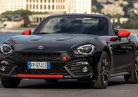 Czarny, Abarth 124 Spider