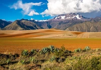 Boliwia, Peru, Granica, Region Cuzco, G?ra