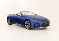 Niebieski, Lexus LC 500, Convertible