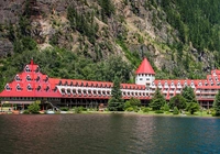 Hotel, Three Valley Lake Chateau, Revelstoke, Prowincja Kolumbia Brytyjska, Kanada