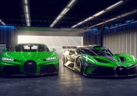 Zielone, Bugatti Chiron, Bugatti Bolide