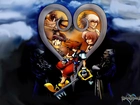 Kingdom Hearts, postacie, serce, klucz, goofy, donald, duck