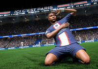 Piłkarz, Kylian Mbappe, Boisko, Gra, Fifa 23