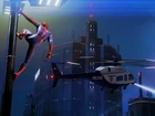 Helikopter, Samochód Policyjny, Spider-Man Miles Morales, Gra Gra Spider-Man