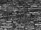 Ściana, Ceglana ściana, Szary, Tekstura