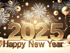 Nowy Rok, 2025, Fajerwerki, Grafika