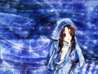 niebieski, Trinity Blood, dziewczyna