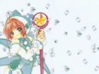 Cardcaptor Sakura, kwiatki, dziewczyna, kij