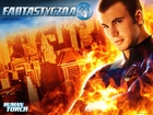 Fantastic Four 1, Chris Evans, ogień