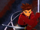 Tales Of Symphonia, czerwony strój, miecz