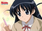 School Rumble, długie włosy, niebieskie oczy