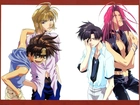 Saiyuki, korona, ludzie, ekipa