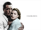 Casablanca, Humphrey Bogart, Ingrid Bergman, białe, tło