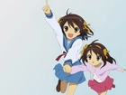 Suzumiya Haruhi No Yuuutsu, dziewczynki, brązowe włosy