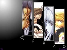 Saiyuki, sanzo, ludzie, obraz