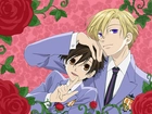 Ouran High School Host Club, ludzie, kwiaty