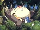 My Neighbour Totoro, las, drzewa