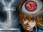 Hellsing, oko, twarz, krzyż