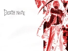 Death Note, kosa, negatyw, marynarka, chłopak