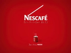 Nescafe, napis, kubek, tło