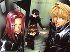 Saiyuki, papieros, schody