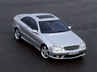 Srebrny, Mercedes CLK