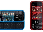 Nokia 5730 XpressMusic, Niebieska, Czerwona, Klawiatura