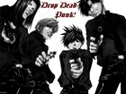 Saiyuki, pistolety, ludzie, punk