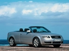 Srebrny, Audi A4, Cabrio