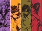 Saiyuki, ludzie, broń