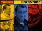 Showtime, kolory, Robert De Niro, napis
