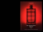 Burberry, red, perfumy, flakon