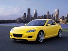 Żółta, Mazda, RX-8