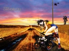 Neon Genesis Evangelion, droga, kobieta, motor