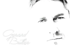Gerard Butler,oczy, usta
