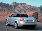 Audi A4, Cabrio, Srebrne