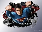 Superman Returns, Brandon Routh, szkło, pięści