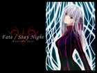 profil, Fate Stay Night, napis, dziewczyna