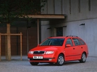 Czerwona, Skoda Fabia, Kombi