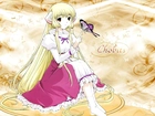 Chobits, kobieta, motyl, suknia