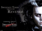 Sweeney Todd, Johnny Depp, fryzura, twarz, napisy