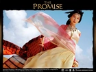 The Promise, Azjatka, suknia, niebo, makijaż