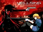 Hellsing, pistolet, karabin, ludzie