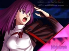 Fate Stay Night, kobieta, napisy