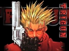 pistolet, blondyn, Trigun